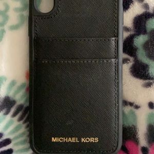 Michael Kors wallet iPhone X case